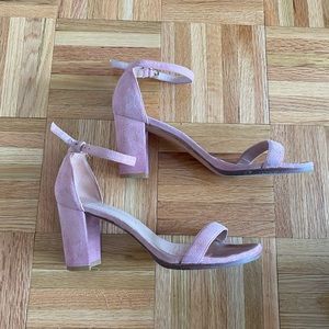 Stuart Weitzman nearly nude shoes